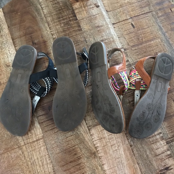 Girls Gladiator Sandals - TWO SHOES, one price! - Picture 2 of 4